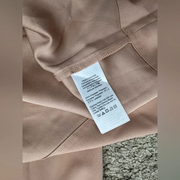 Womens J. Crew Blush Belted Button-Front Midi Dress NWT size 4 - Picture 6 of 7